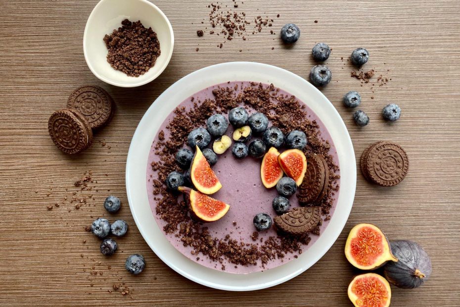 Sztracsatellás áfonya mousse torta