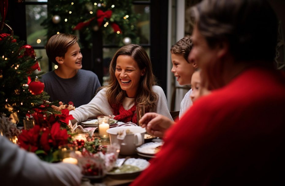 családi összejövetel, ünneplés