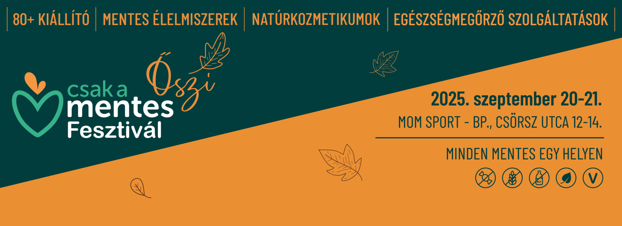 Web-banner_Őszi fesztivál-01 Csak a Mentes Őszi Fesztivál - 2025.09.20-21. MOM Sport